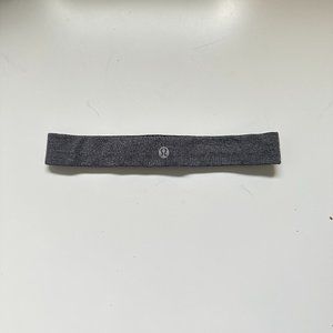 Gray Thin Lululemon Headband